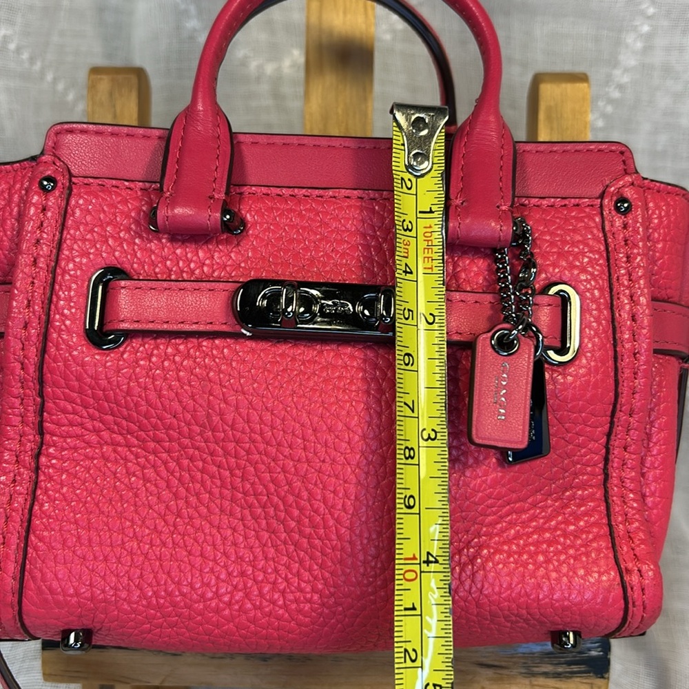 Coach Swagger 15 mini leather rare bag - Picture 5 of 16